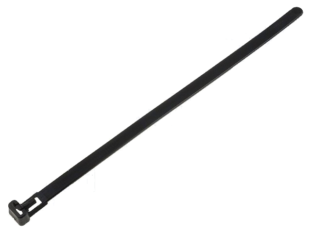 Kabelbinder; losmaakbaar; L: 200mm; W: 7,6mm; polyamide; 215,6N Kabelbinder; losmaakbaar; L: 200mm; W: 7,6mm; polyamide; 215,6N